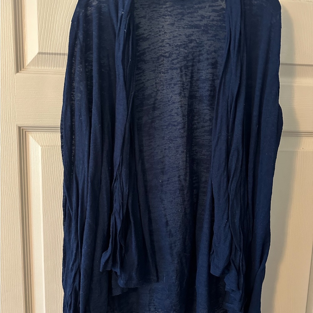 Tart Deep Blue Knit Cardigan